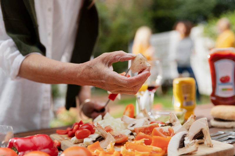 Outdoor event catering