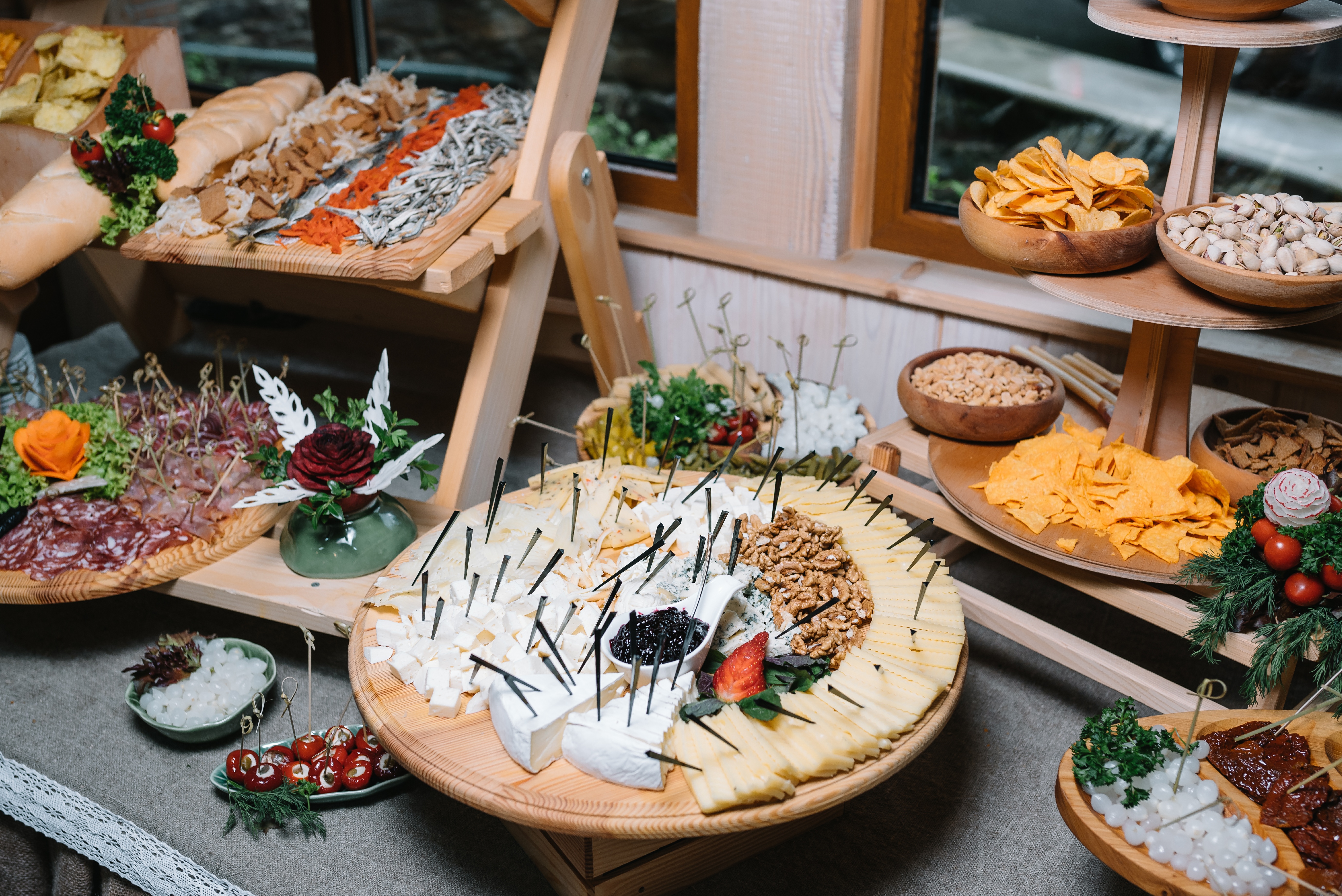 grazing table